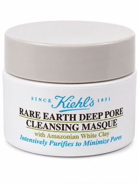 NWT Kiehl’s Rare Earth Deep Pore Cleansing Masque Mini 0.5 oz NEW